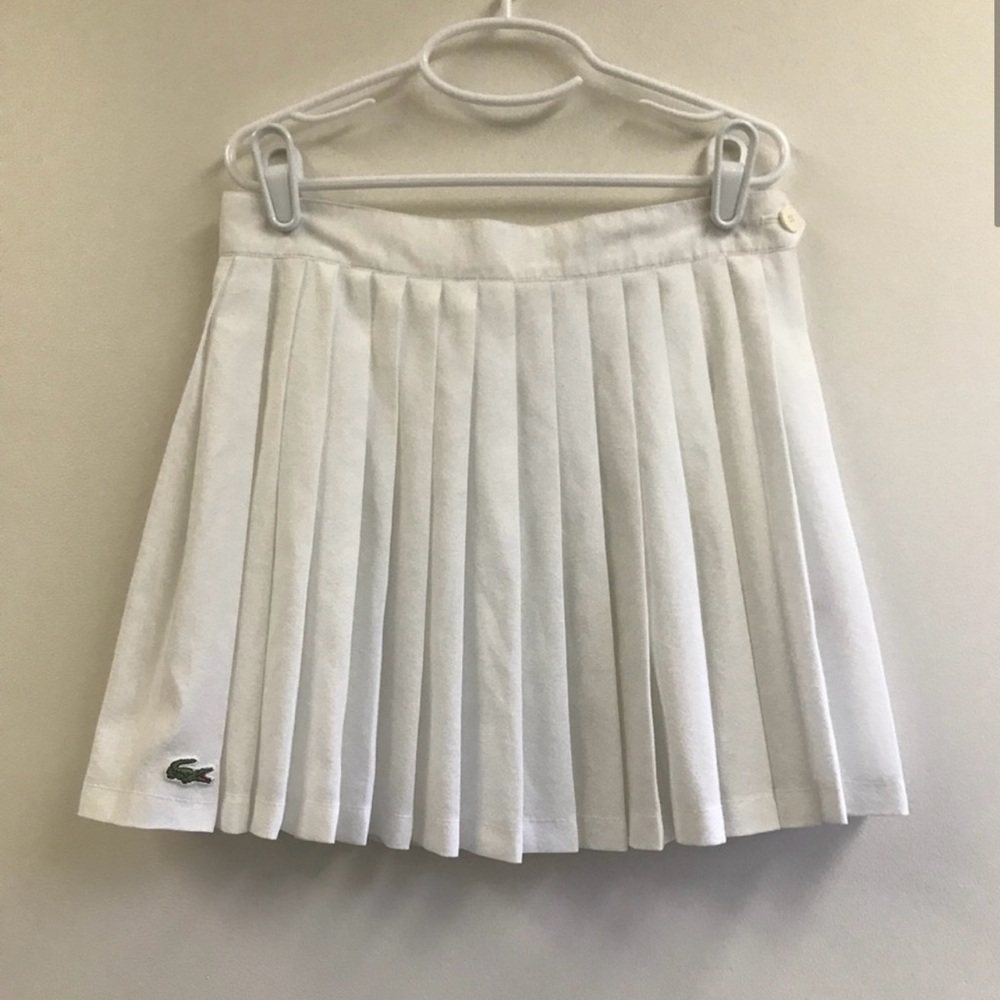 Lacoste Pleated Mini Skirt